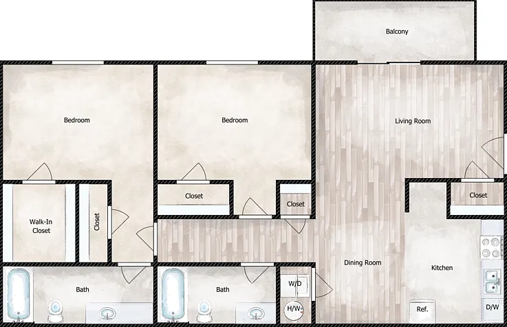 Walnut Floorplan Diagram