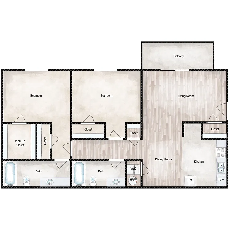Floor plan Walnut