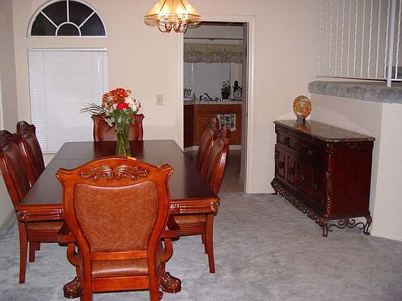 Formal dining area