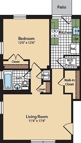 1st image of 3935 4th St N APT 1