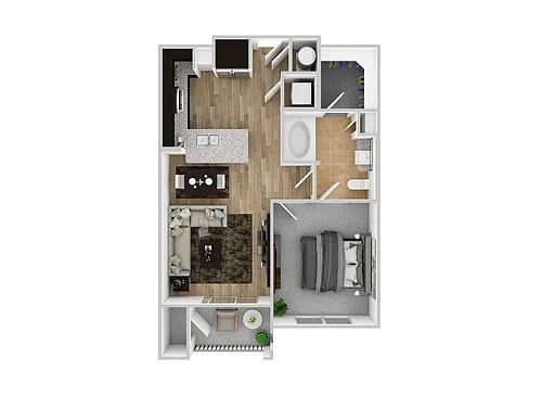 Floor plan A1C