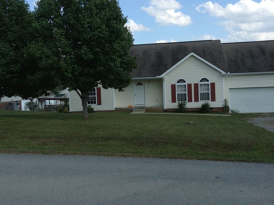 Front of House w/ Pear Trees