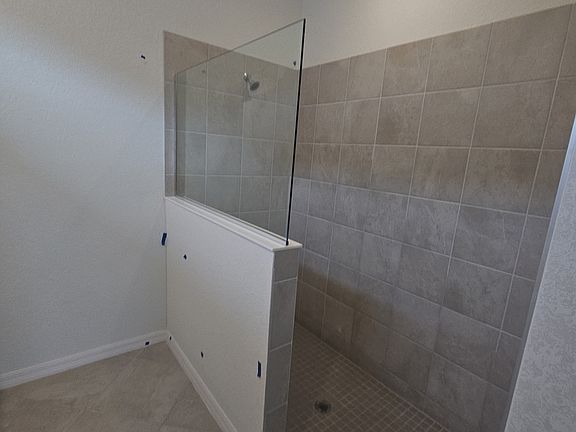 Primary bath walk in shower