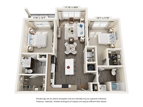 Floor plan The Channel (A)