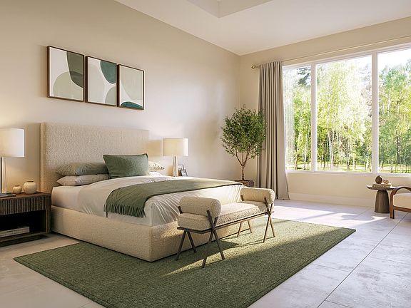 Master Bedroom Virtually Staged Santino Grande