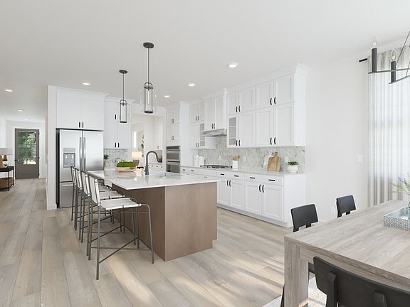 Skip takeout and prep dinner in the well-appointed kitchen.