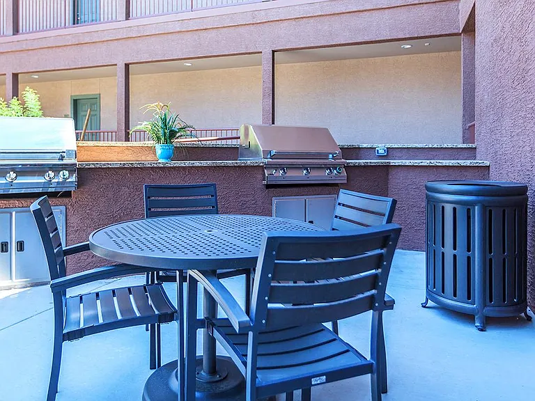 Built-in BBQs and Picnic Area