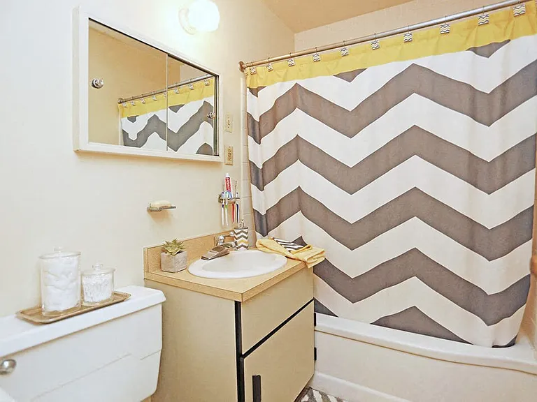 Spacious Bathrooms
