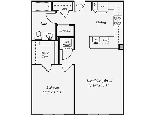 Floor plan A1-785