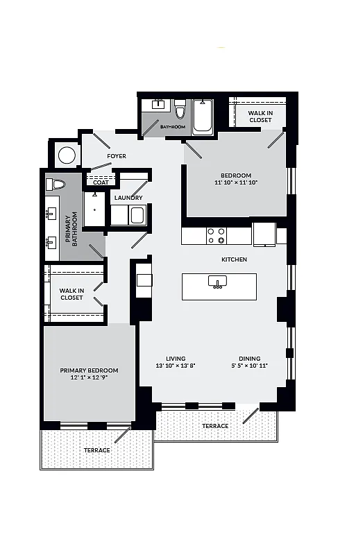 Floor plan The Reagan