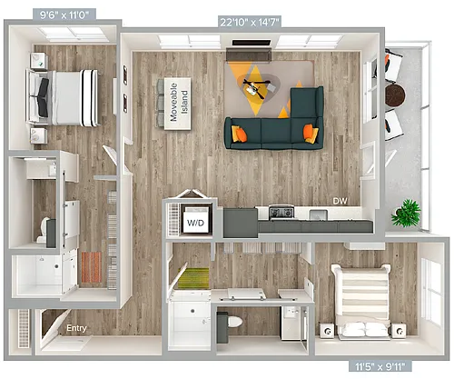 Floor plan BM04-1018-1069