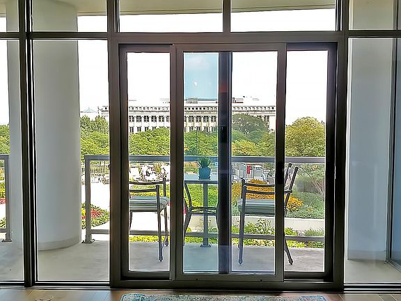 View from living room