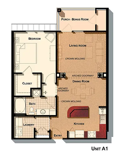 Floor plan A1