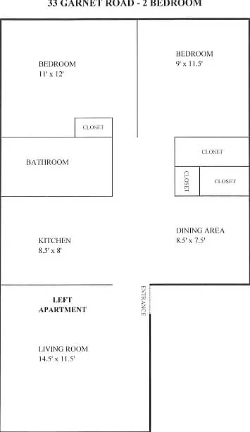 2 bed, 800 sqft, $1,100 — Photo 2