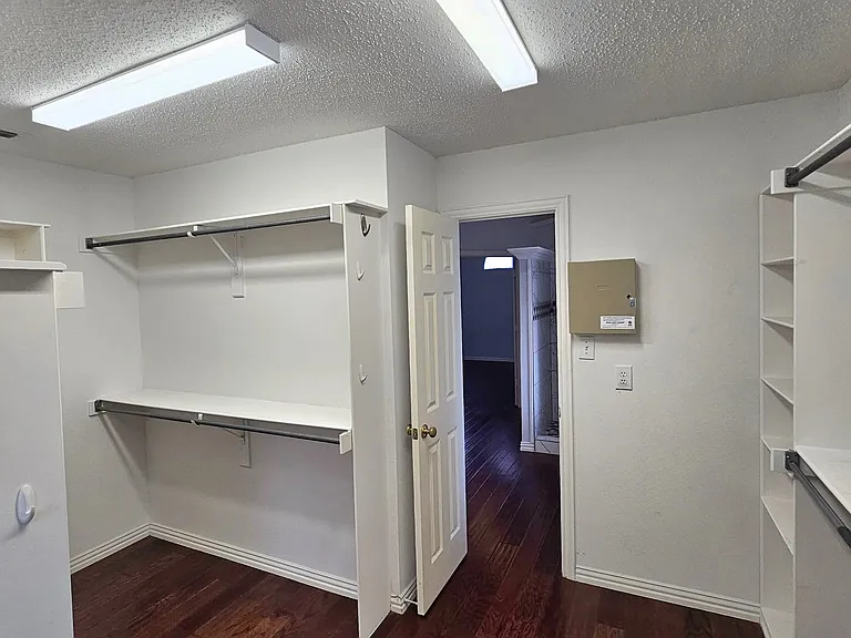Large master bedroom closet
