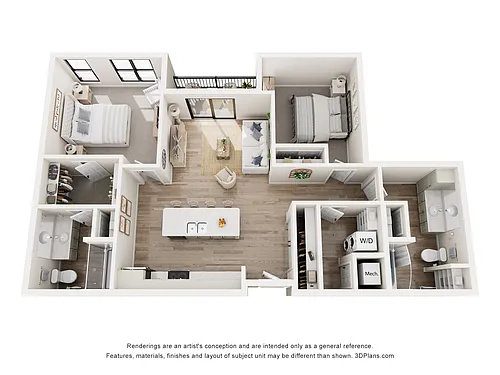 Floor plan D4M