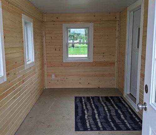 Enclosed front porch