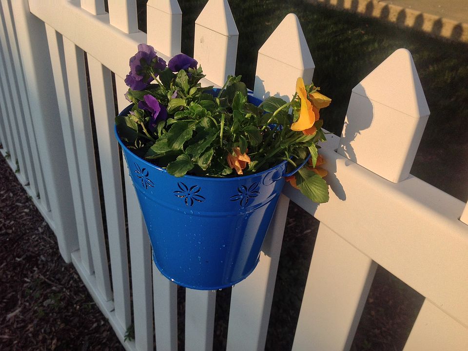 White picket fence