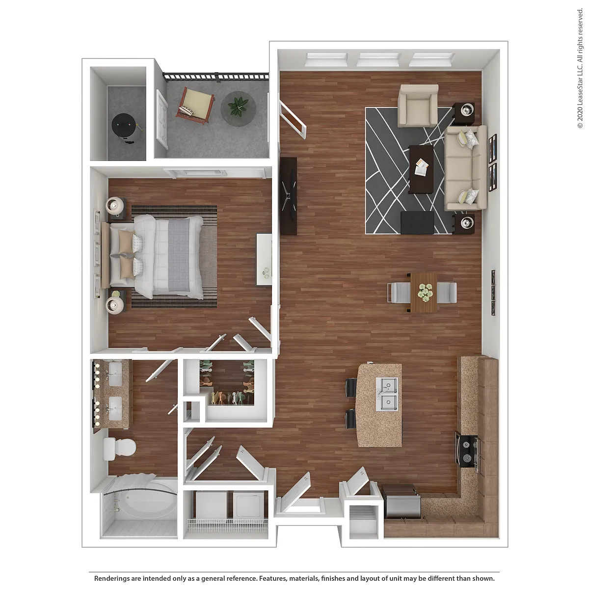 Floor plan Longs Peak