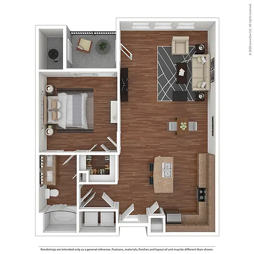 Floor plan Longs Peak