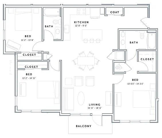 Floor plan C1