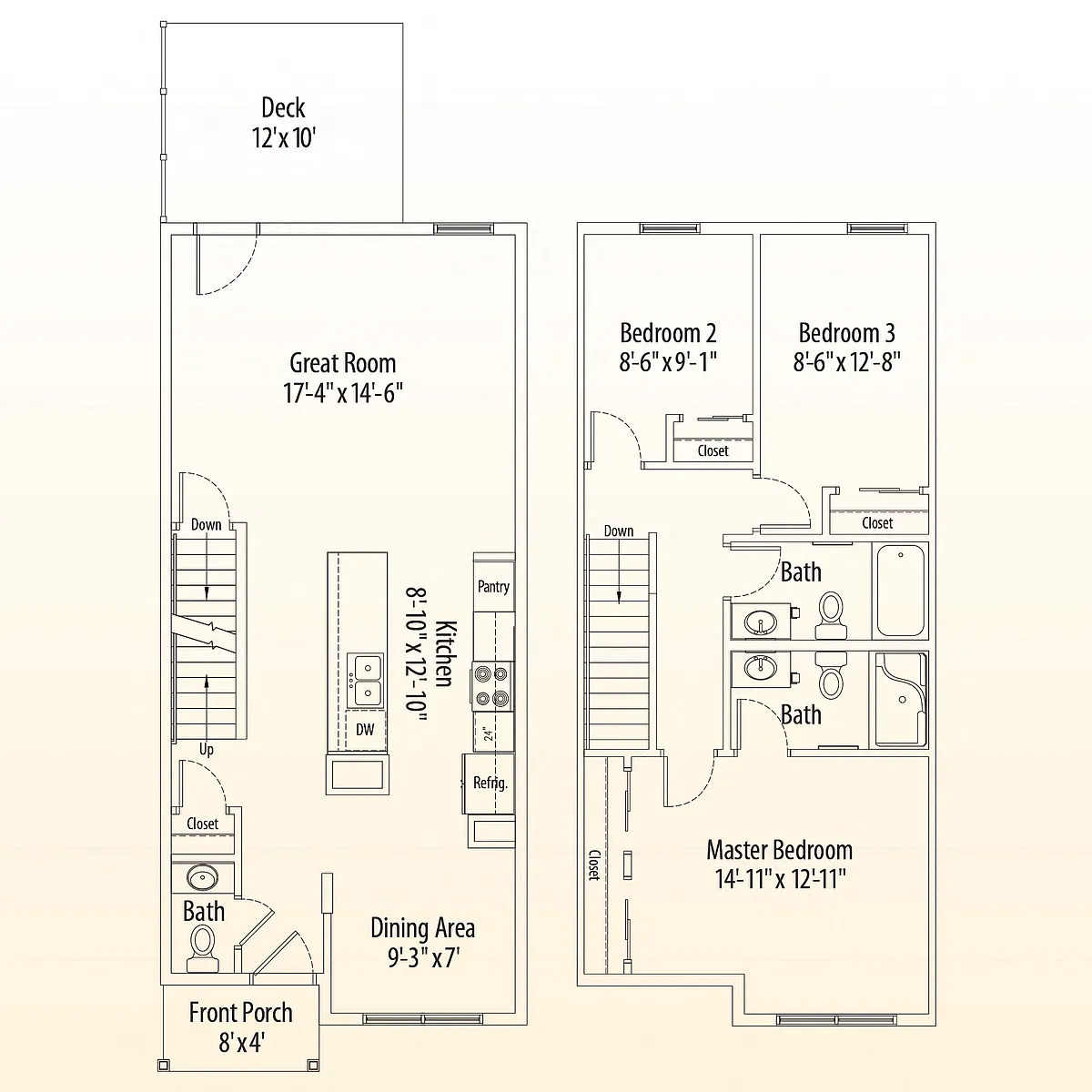 Floor plan Bee