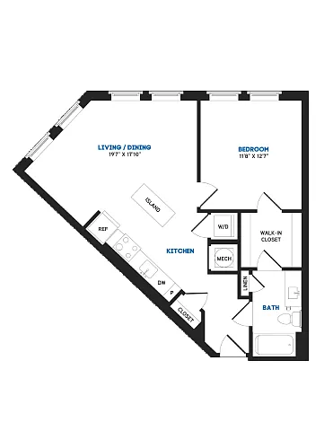 Floor plan A25A - Chase