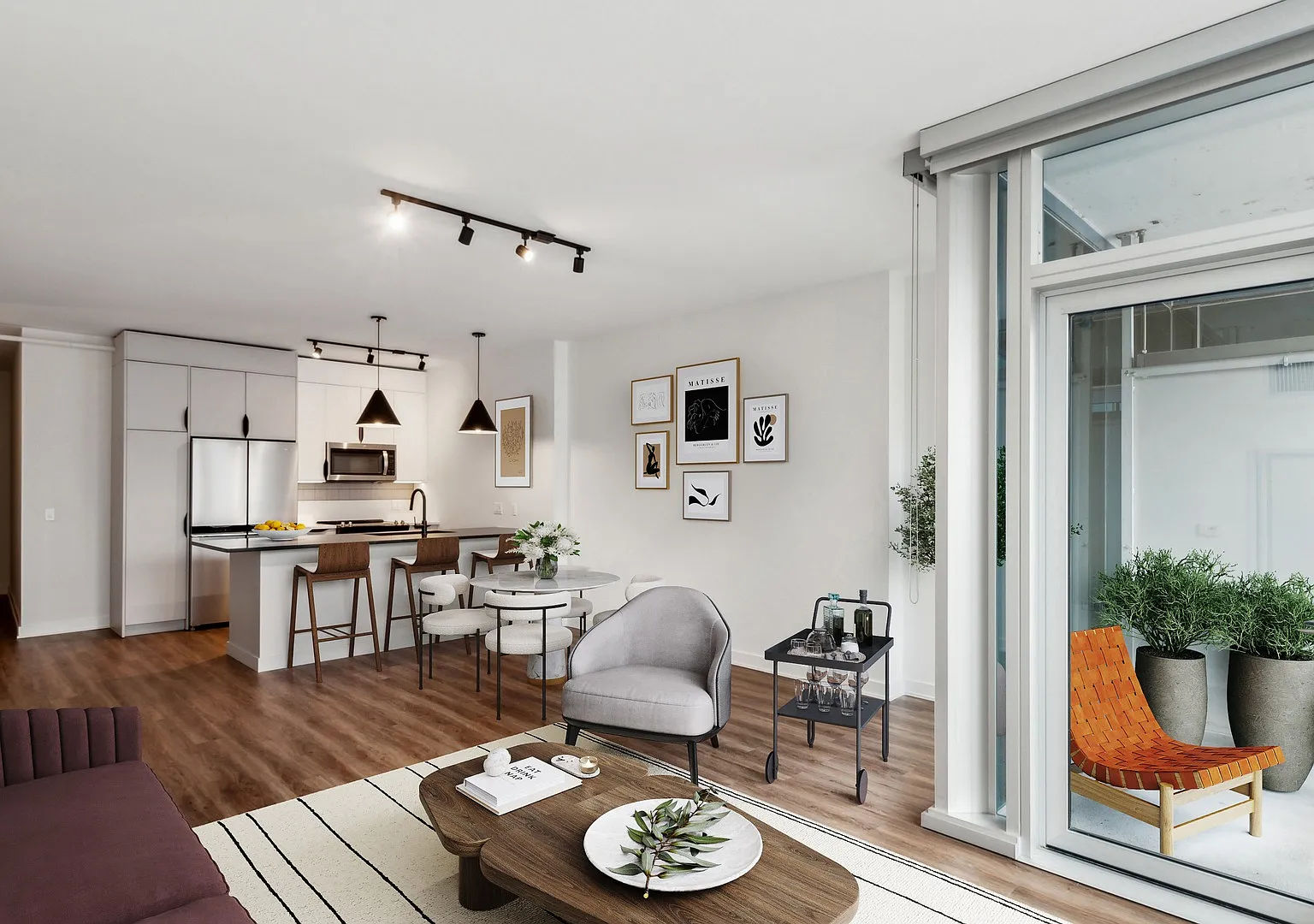 1 bed, 615 sqft, $3,150 — Photo 4