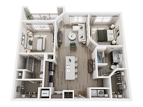 Floor plan B1