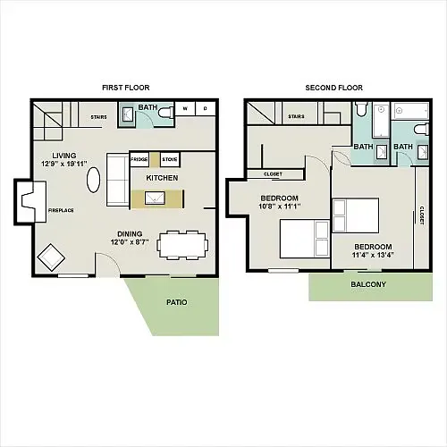 Floor plan C1D