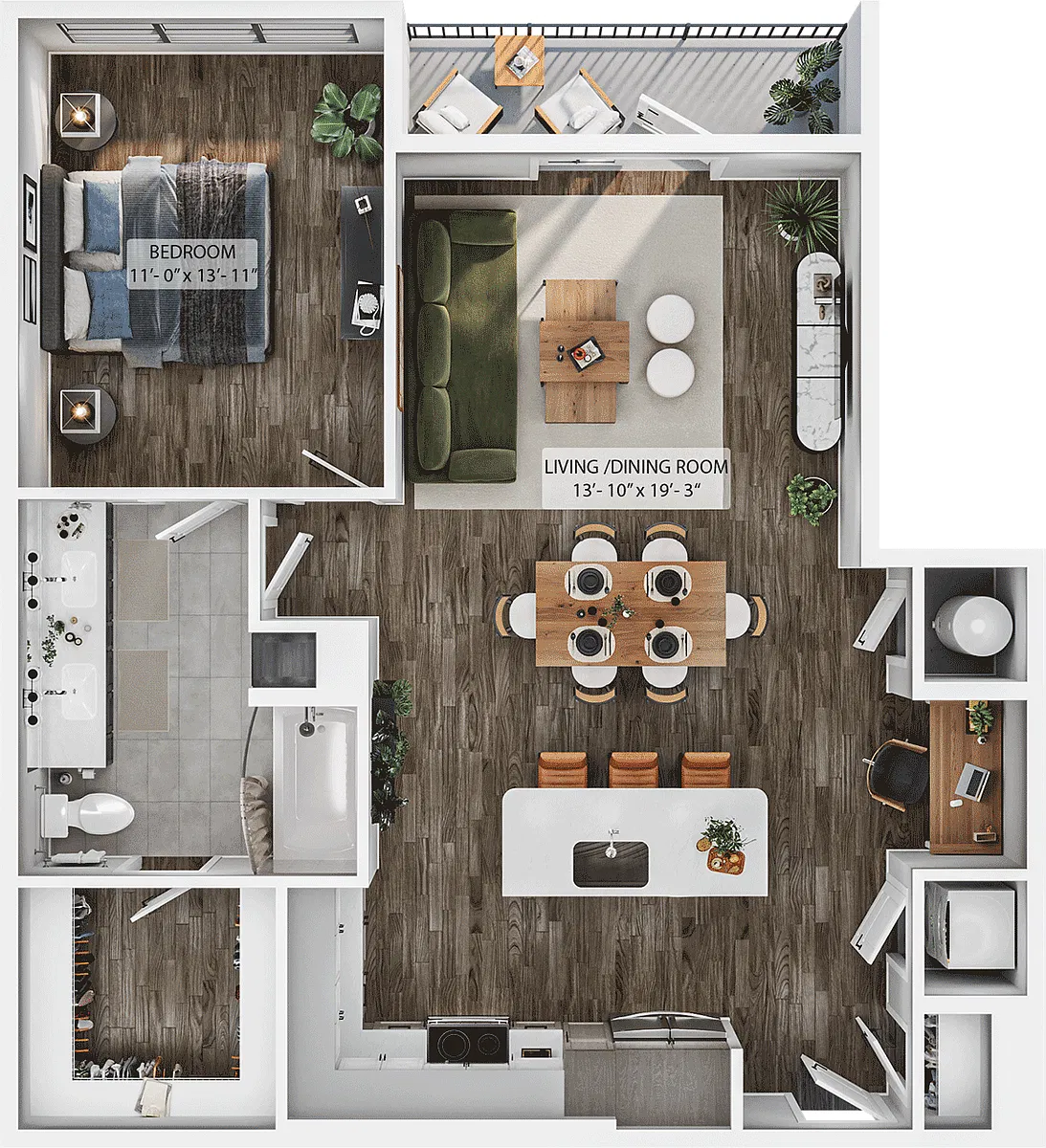 Floor plan A16