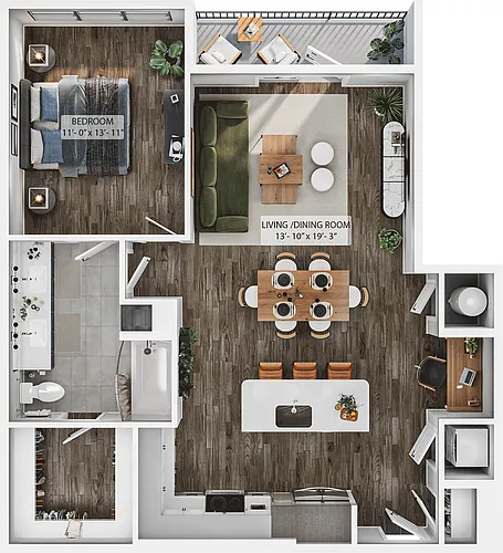Floor plan A16