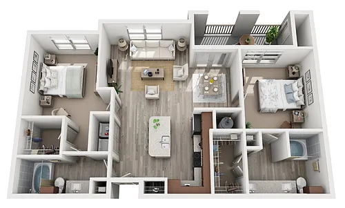 Floor plan B3