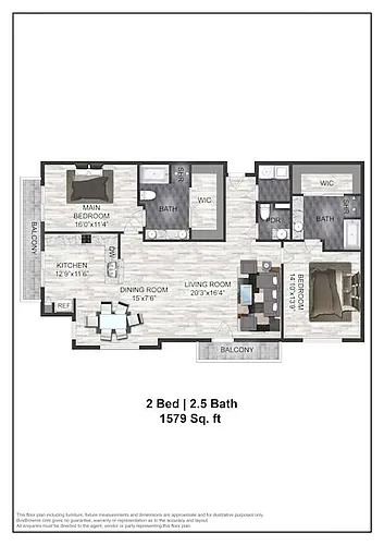 Floor plan B7 Renovated