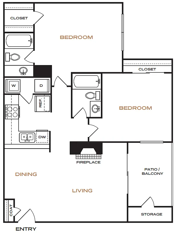 Floor plan B1
