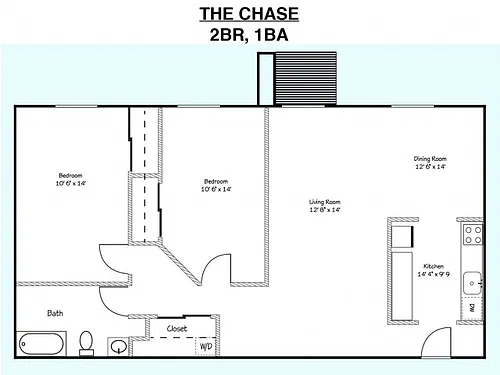 Floor plan The Chase