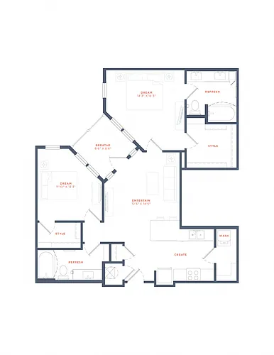 Floor plan B2