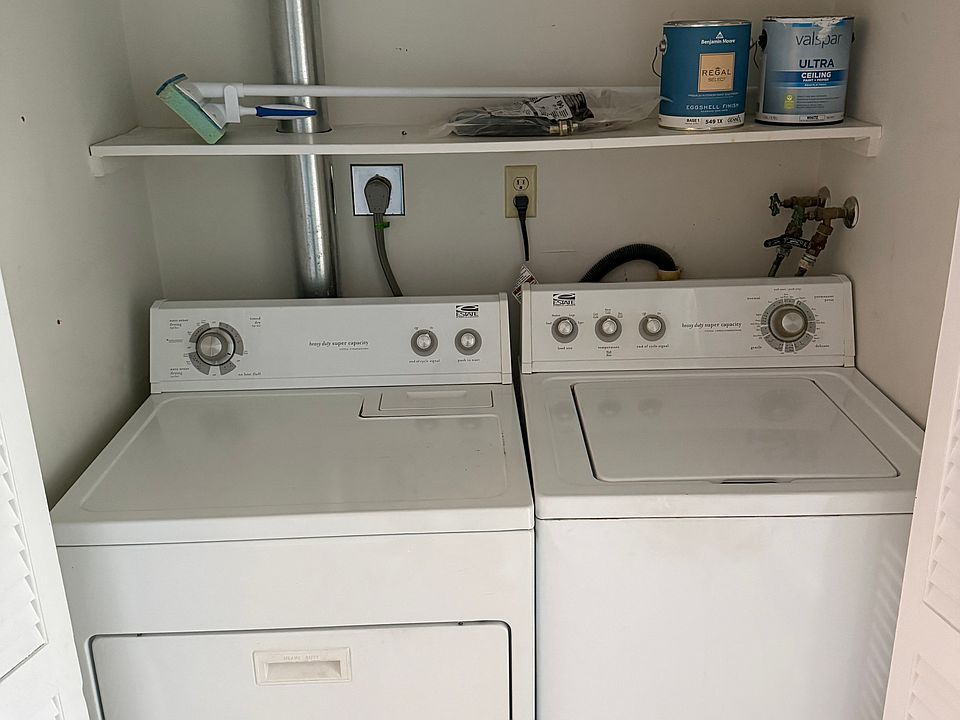 Washer and dryer