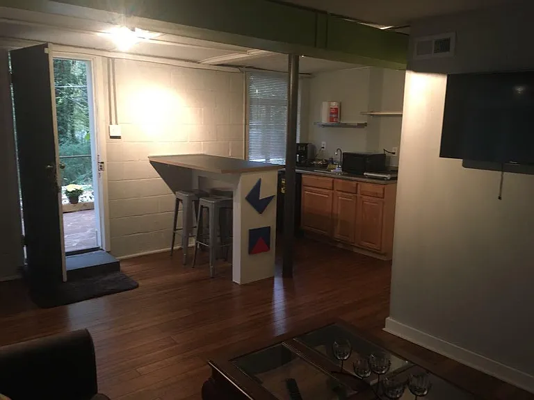 view of studio