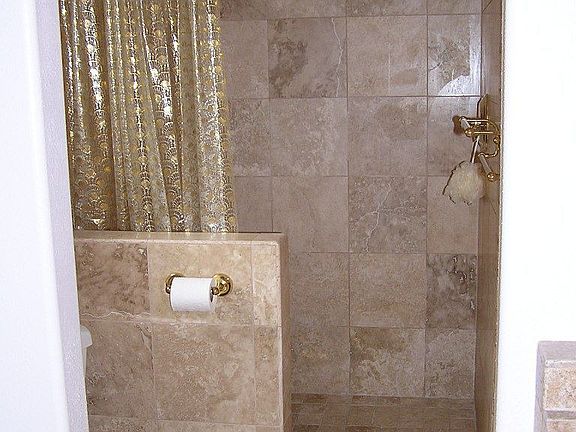 Master bath walk in shower