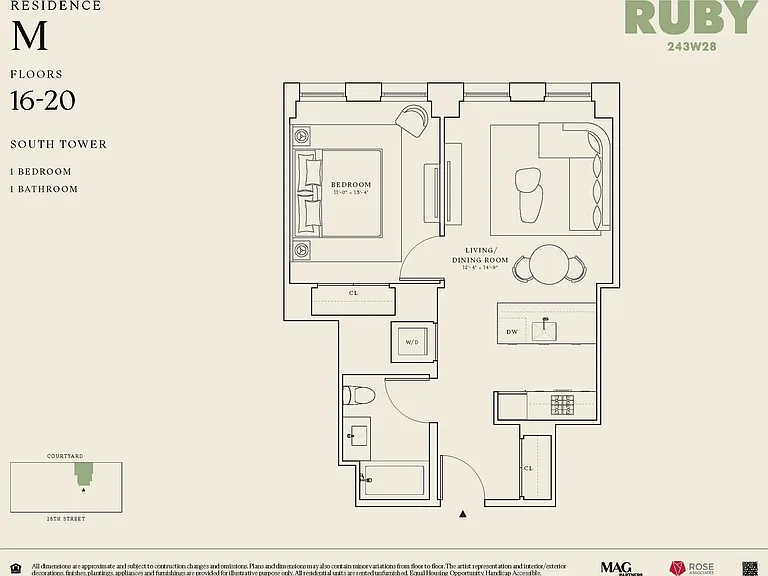 243 W 28th St #S17M — Photo 2