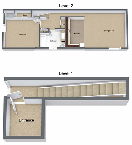 Floor plan One Bedroom