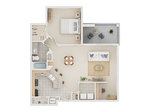 Floor plan Lacey Oak