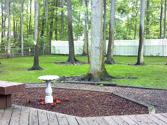 Park-like setting fully fend