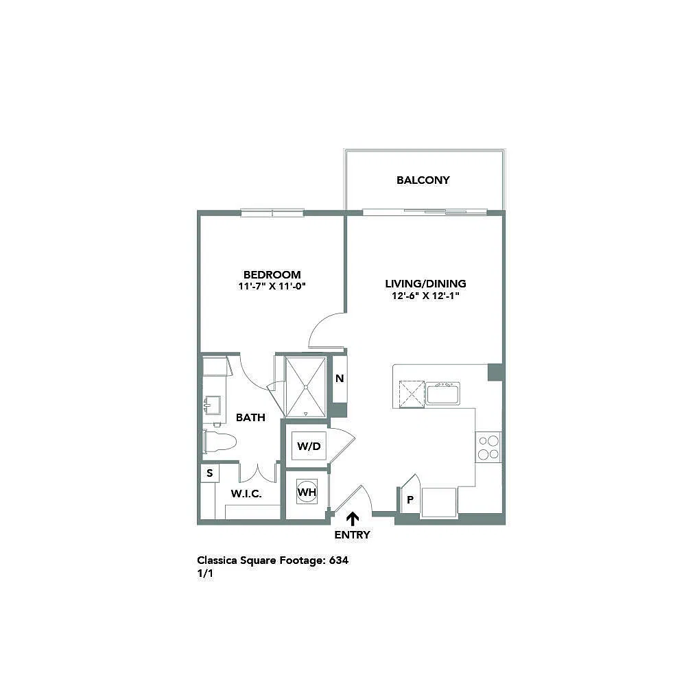 Floor plan Classica