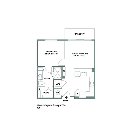 Floor plan Classica