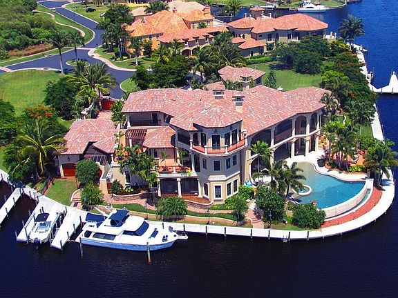 Luxury Waterfront Estate Cape Harbour Call/Email MarziaRivera@239-540-4884.com