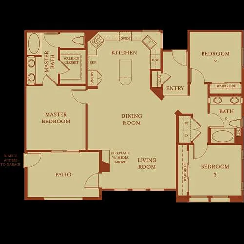 Floor plan Fairbanks