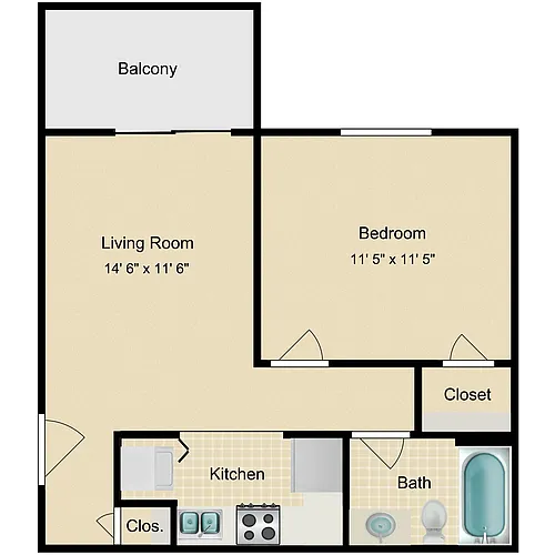 Floor plan The Aspen