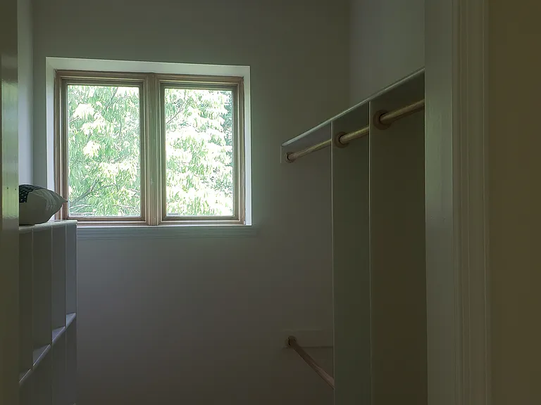 Master bedroom closet.
